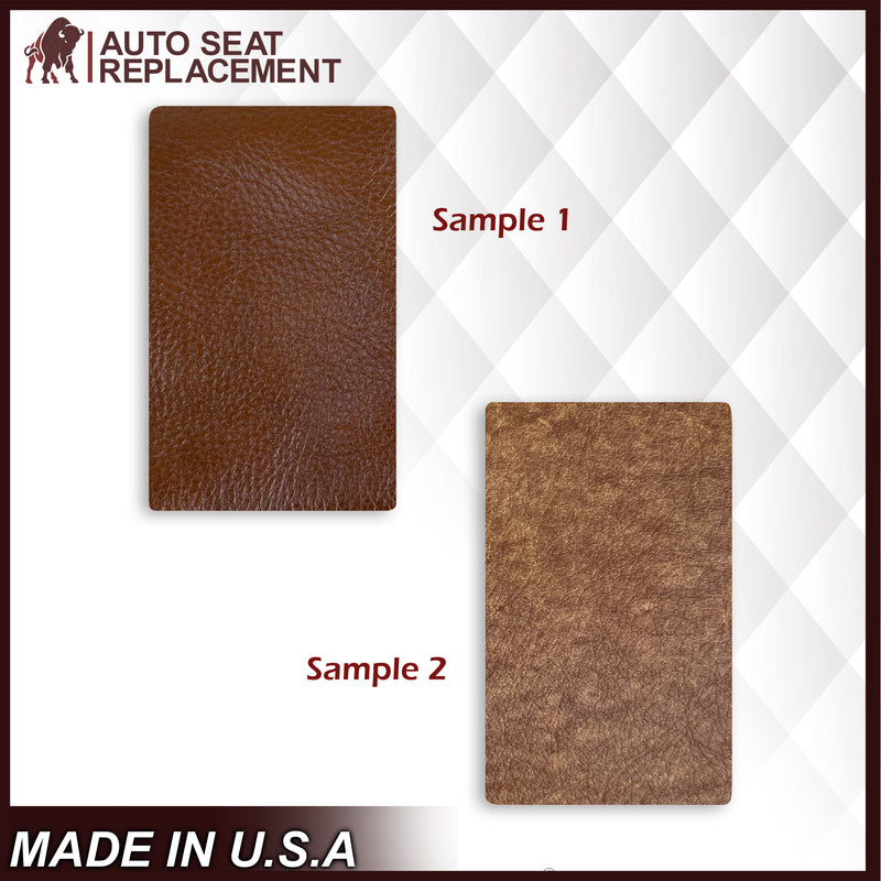 2003 2004 2005 2006 2007 Ford F250 King Ranch Super Duty Full Front Row & Second Row 60/40 Genuine Leather Seat Covers - Auto Seat Replacement