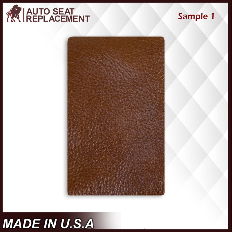 2003 2004 2005 2006 2007 Ford F250 King Ranch Super Duty Full Front Row & Second Row 60/40 Genuine Leather Seat Covers - Auto Seat Replacement