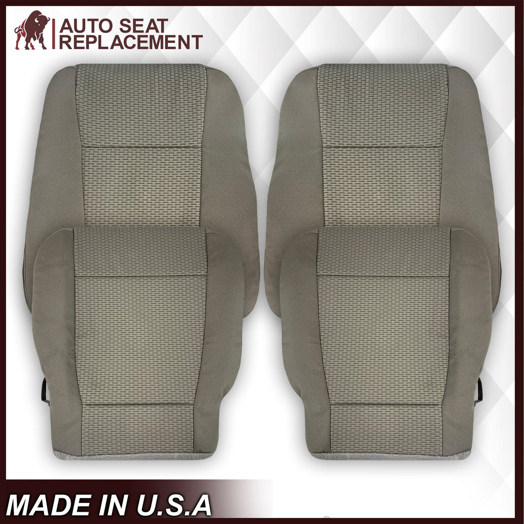 2015-2020 Ford F150 XLT GRAY Cloth Seat Cover Replacement - Auto Seat Replacement