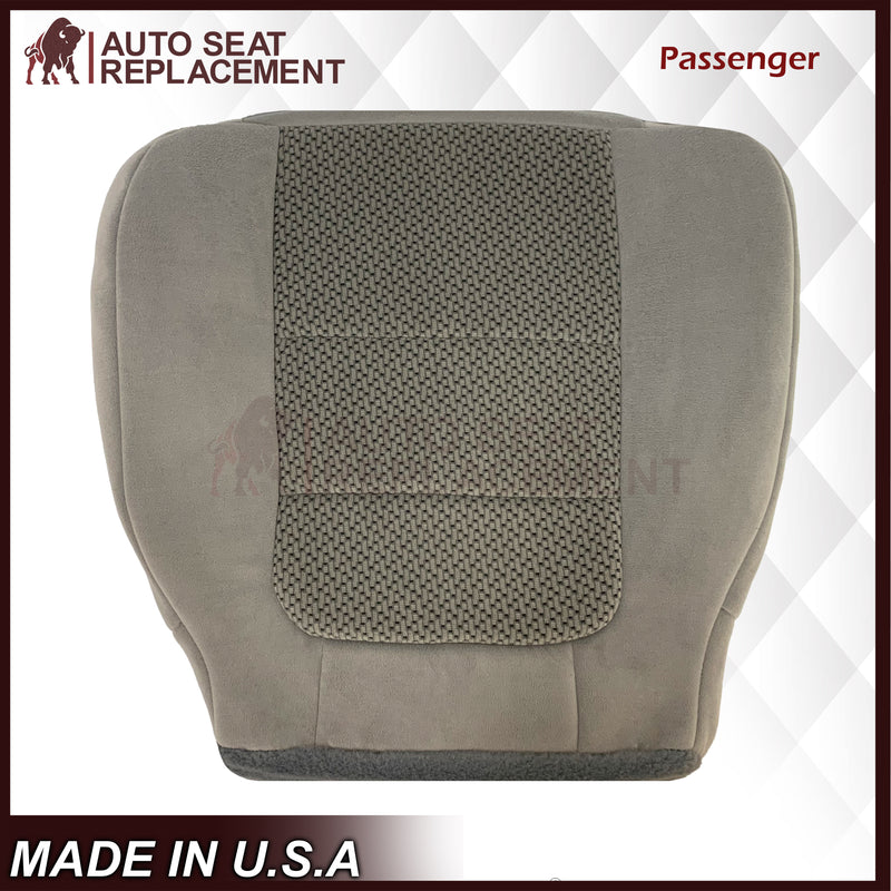 2001 Ford F250 F350 XLT Extended Quad Cab Gray Cloth Seat Cover - Auto Seat Replacement