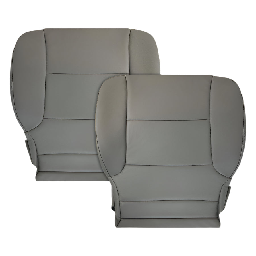 2019 - 2024 Chevy Silverado 4500HD 5500HD 6500HD WORK TRUCK Seat Covers In Gray - Auto Seat Replacement