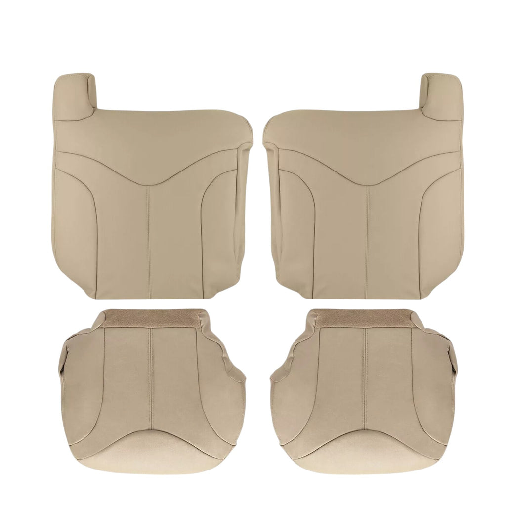 2000-2002 GMC Yukon Sierra XL Seat Cover in Shale Tan: Choose From Variation - Auto Seat Replacement