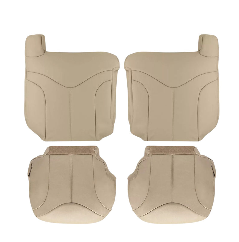 2000-2002 GMC Yukon Sierra XL Seat Cover in Shale Tan: Choose From Variation - Auto Seat Replacement