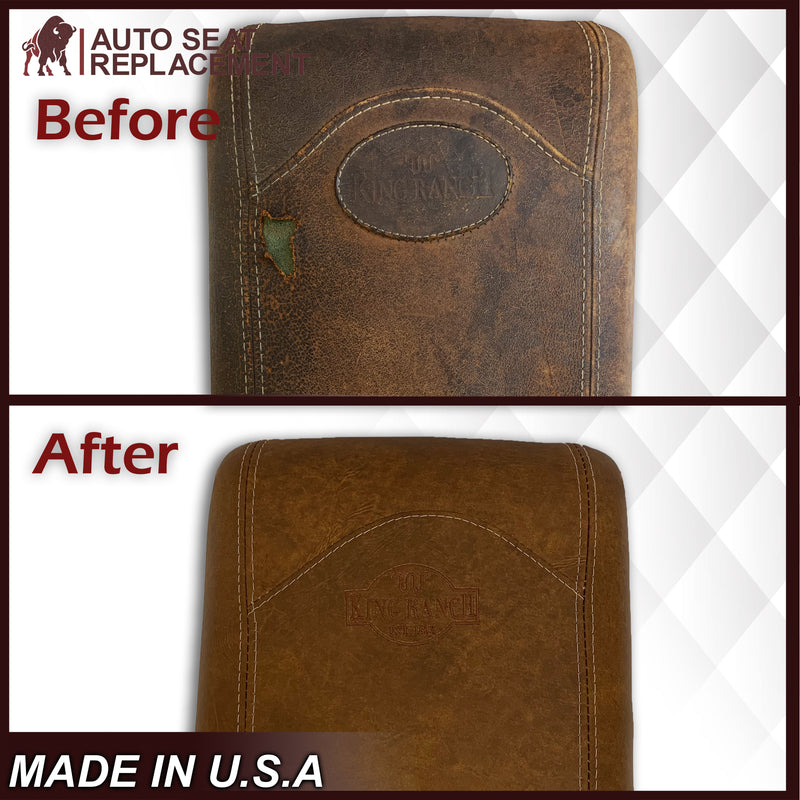 2003 - 2006 Ford Expedition Center Console Arm Rest LEATHER Lid Cover King Ranch - Auto Seat Replacement