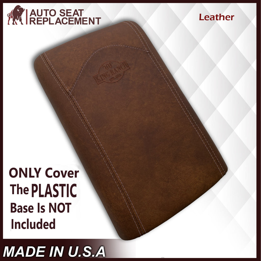 2003 - 2006 Ford Expedition Center Console Arm Rest LEATHER Lid Cover King Ranch - Auto Seat Replacement