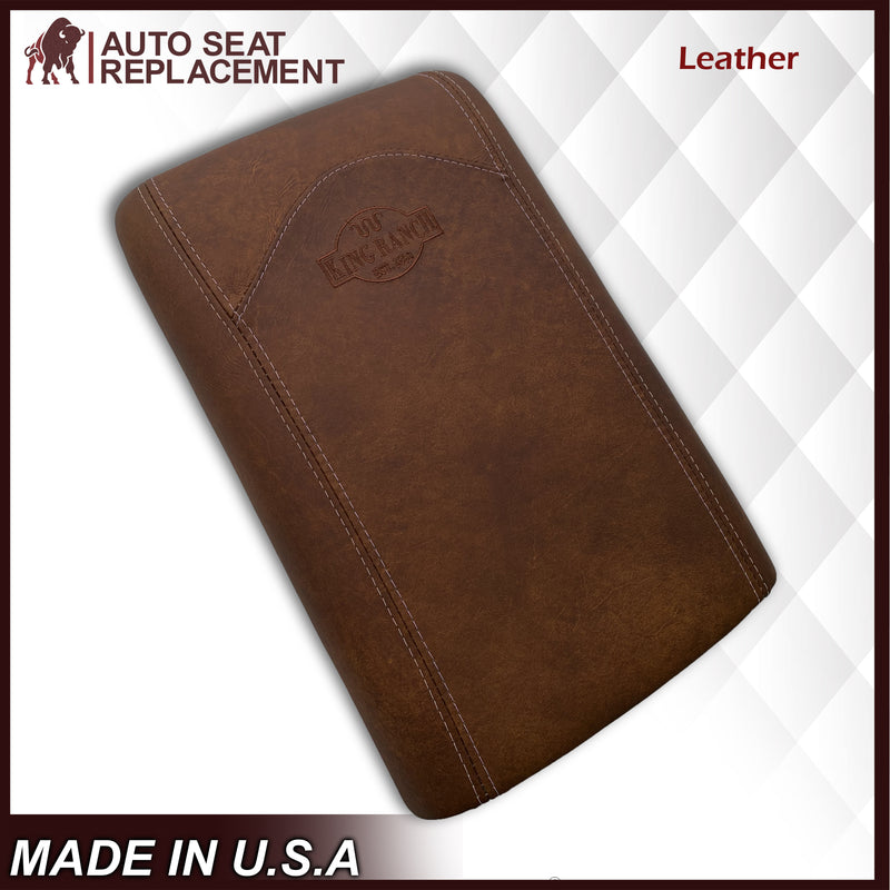 2003 - 2006 Ford Expedition Center Console Arm Rest LEATHER Lid Cover King Ranch - Auto Seat Replacement