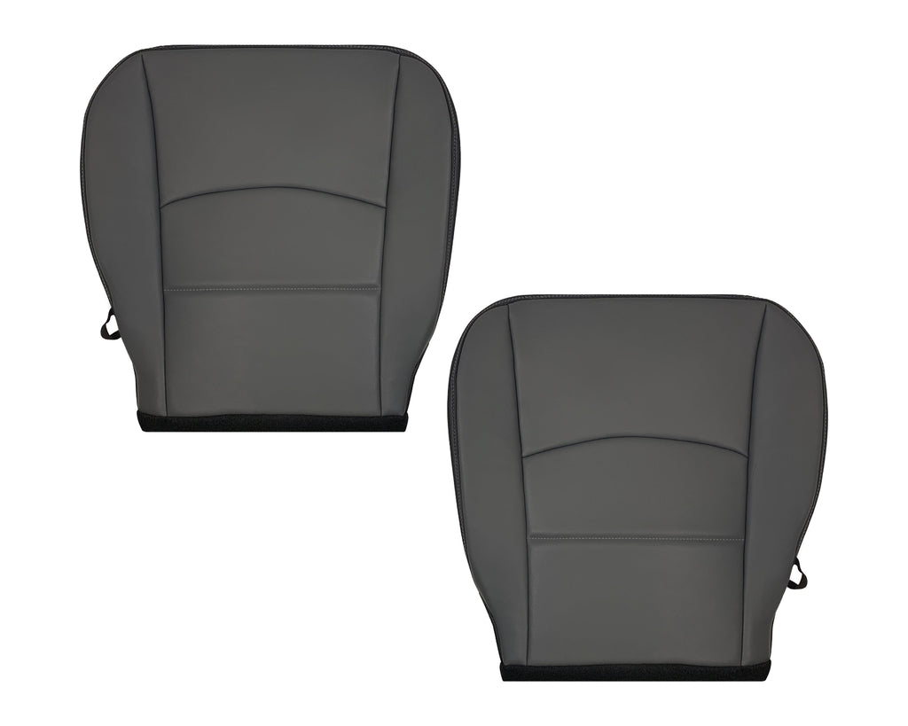 2019-2024 For Dodge Ram ST Driver or Passenger Bottom Leatherette (Synthetic Leather) Seat Cover In Diesel Gray