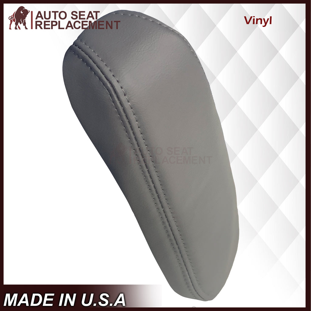 2000-2005 Ford Excursion Driver Or Passenger Armrest Cover in Flint Gray or Parchment Tan - Auto Seat Replacement