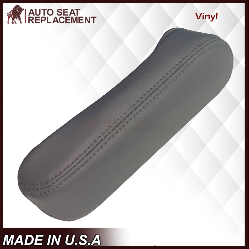 2000-2005 Ford Excursion Driver Or Passenger Armrest Cover in Flint Gray or Parchment Tan - Auto Seat Replacement