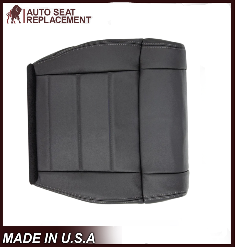 2008 - 2012 Jeep Wrangler Driver and Passenger Side Bottom Replacement Seat Covers - Auto Seat Replacement
