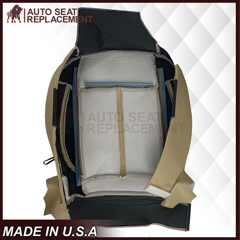 2006 - 2010 Hummer H3 Adventure Seat Covers in Cashmere Tan: Choose Leather or Vinyl - Auto Seat Replacement