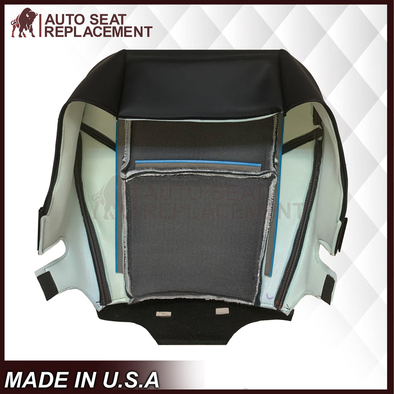 2007-2014 Cadillac Escalade Perforated Genuine Leather or Synthetic Leather Seat Cover in Black: Choose From Variation - Auto Seat Replacement