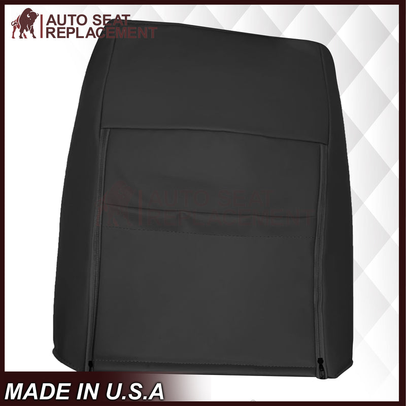 2007 - 2014 Lincoln Navigator Replacement Seat Covers in Black Leather or Synthetic Leather - Auto Seat Replacement