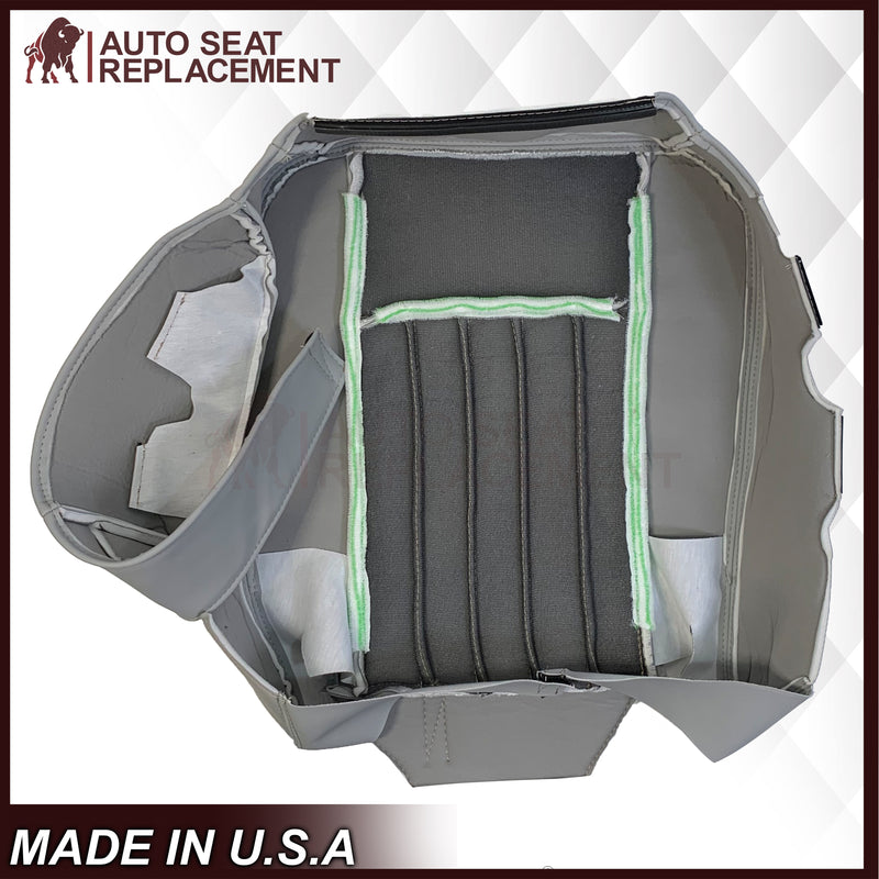 2003 2004 Lincoln Navigator Replacement Seat Covers in Gray: Choose Genuine Leather or Vinyl - Auto Seat Replacement