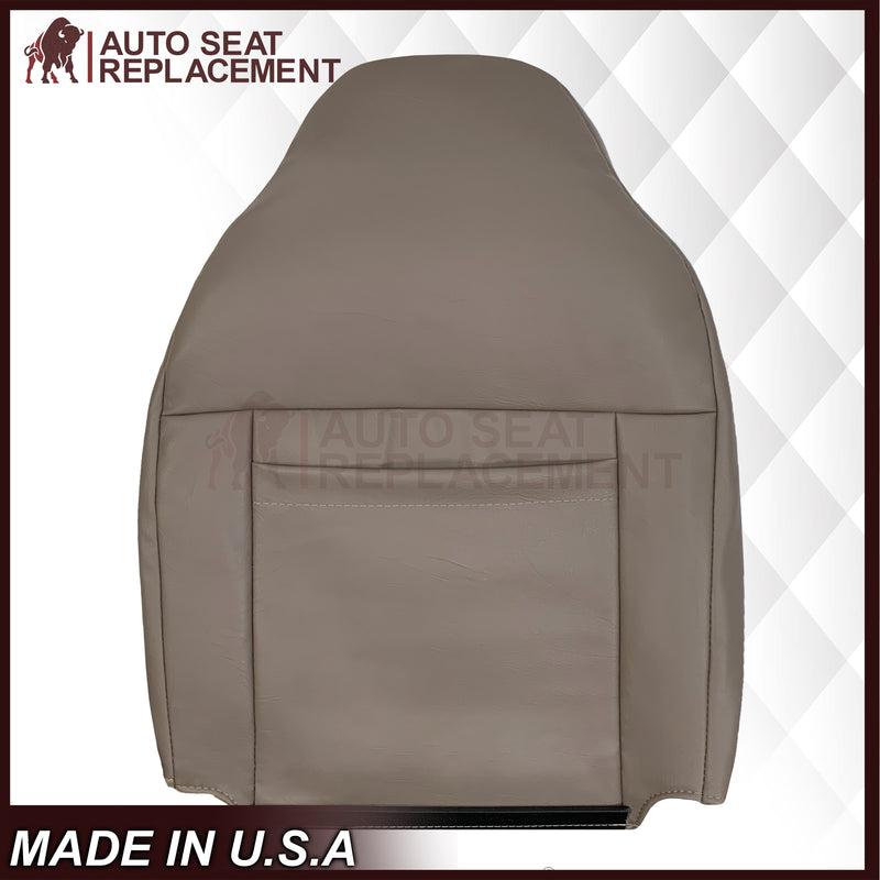 1992 - 1996 Ford Bronco Eddie Bauer Synthetic Leather Seat Cover In Mocha Tan - Auto Seat Replacement