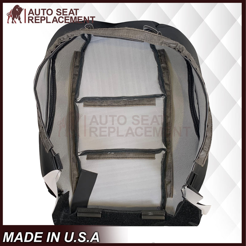 2005 - 2008 Acura TL Driver Or Passenger Seat Covers In Black: Choose Leather OR Synthetic Leather