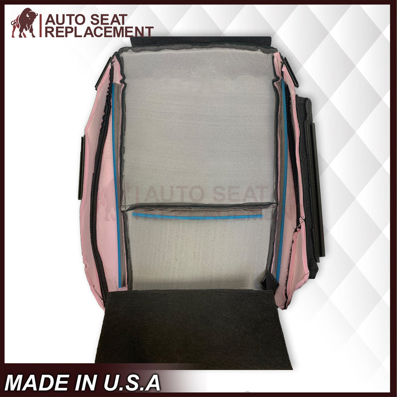 2004 Acura TL Driver Or Passenger Side Bottom Seat Cover in Black: Leather or Vinyl - Auto Seat Replacement