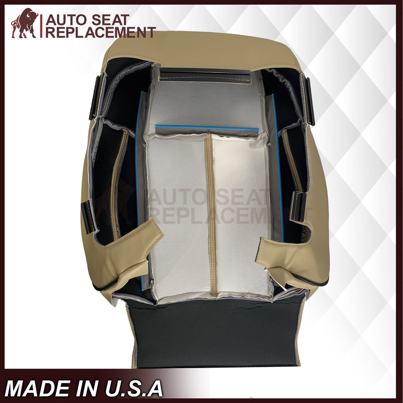2006 - 2010 Hummer H3 Adventure Seat Covers in Cashmere Tan: Choose Leather or Vinyl - Auto Seat Replacement
