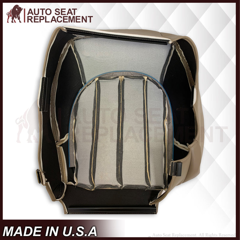 2004 2005 GMC Envoy SLT XL Bottom Replacement Seat Covers 2 Tone Tan: Choose your material - Auto Seat Replacement