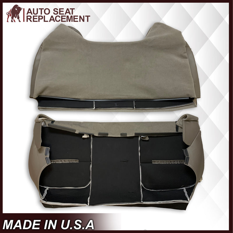2008-2010 Ford F-250 F-350 F-450 F-550 Super Duty XL Work Truck Seat Cover in Medium Stone Gray: Choose From Variants - Auto Seat Replacement