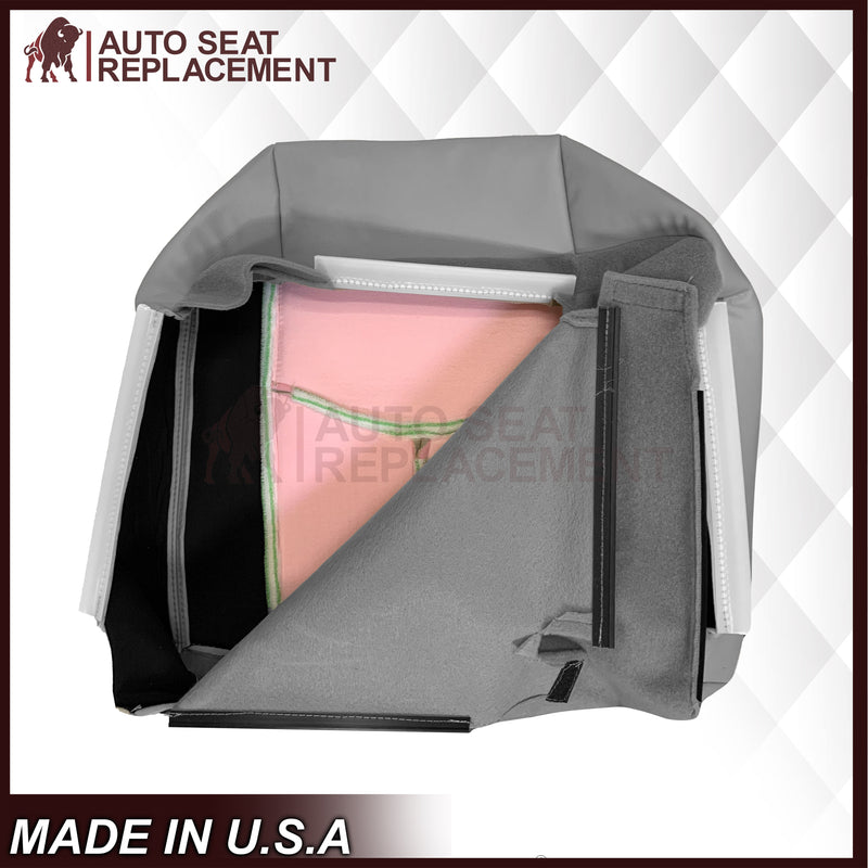 2003 - 2007 Chevy Tahoe Suburban & GMC Yukon Second Row 50/50 Captain Chairs Seat Cover In Gray - Choose from variant - Auto Seat Replacement