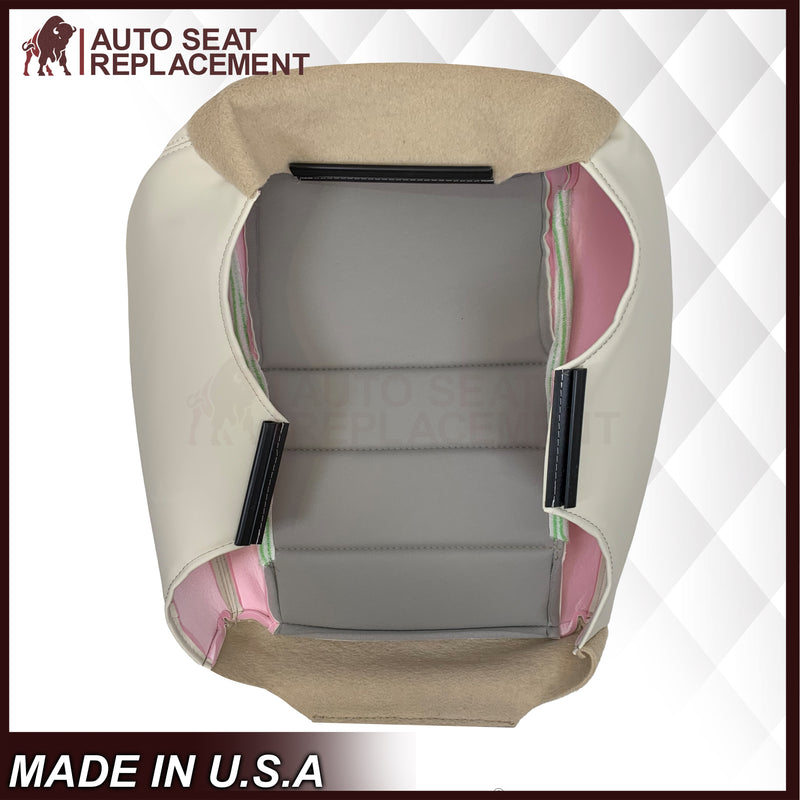 1994-1998 Ford Mustang V6 Replacement Seat Covers In Oxford White - Auto Seat Replacement
