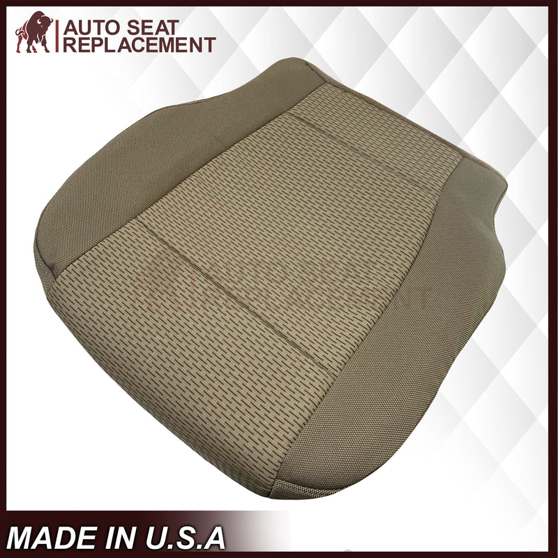 2017-2021 Ford F150 XLT TAN Cloth Seat Cover - Auto Seat Replacement