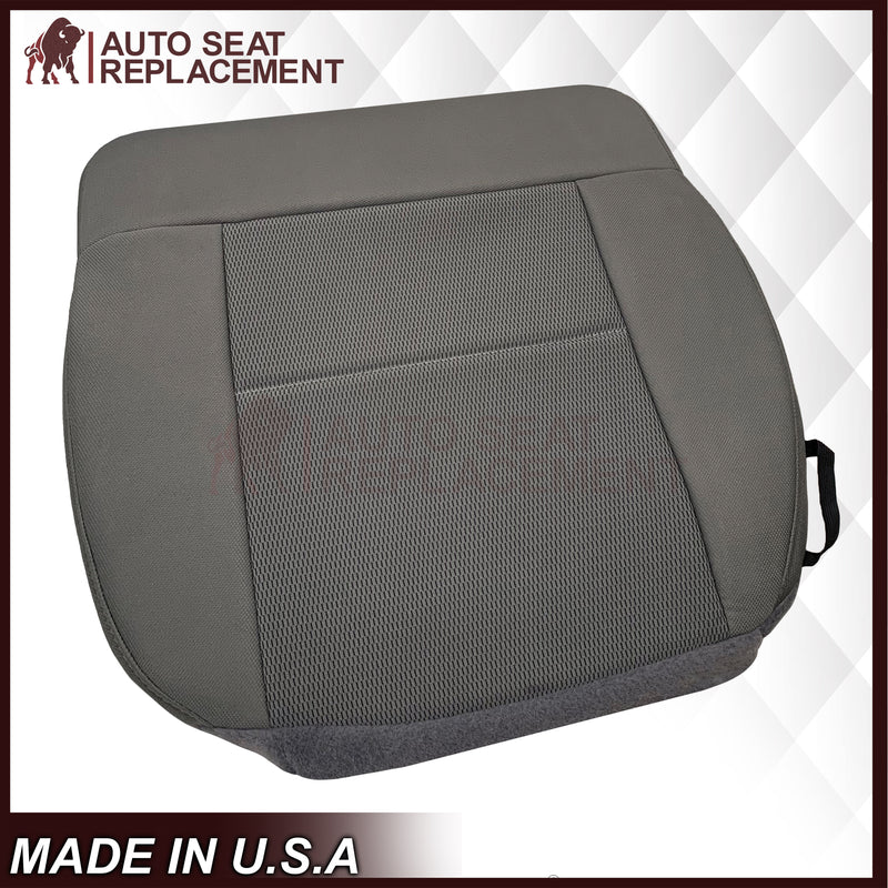 2004 2005 2006 Ford F-150 XLT STX Single Cab Cloth Seat Cover in 2 Tone Gray - Auto Seat Replacement