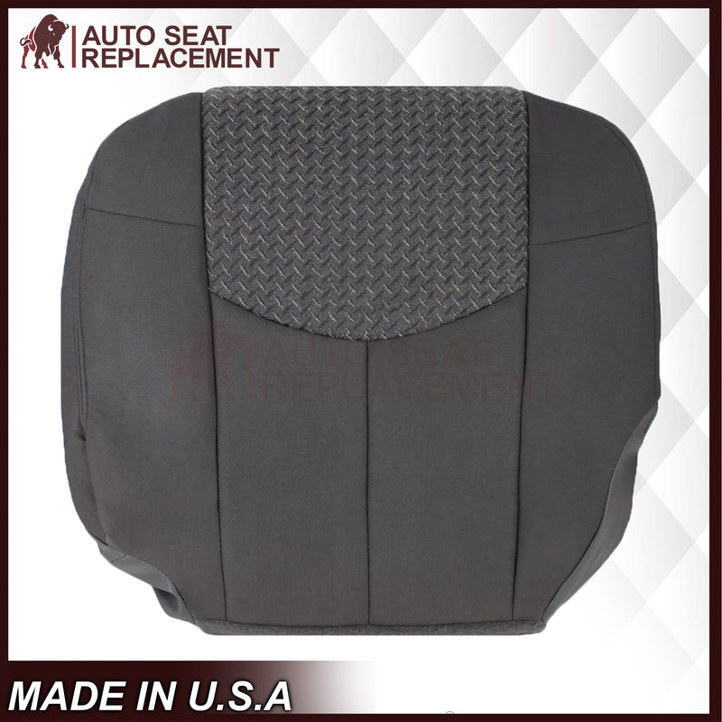 ONLY For 2002 Chevy Avalanche 1500/2500 Replacement Cloth Seat Covers In Dark Gray - Auto Seat Replacement