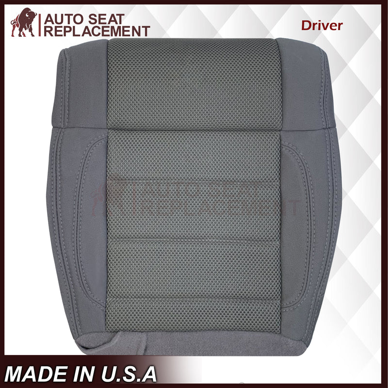 2007 Jeep Wrangler Unlimited Sport Replacement Bottom Cloth Seat Cover Gray - Auto Seat Replacement