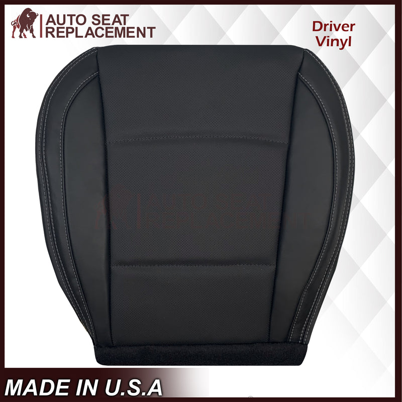 2015-2018 Subaru Outback Replacement Black Perforated Seat Covers: Choose Your Side - Auto Seat Replacement