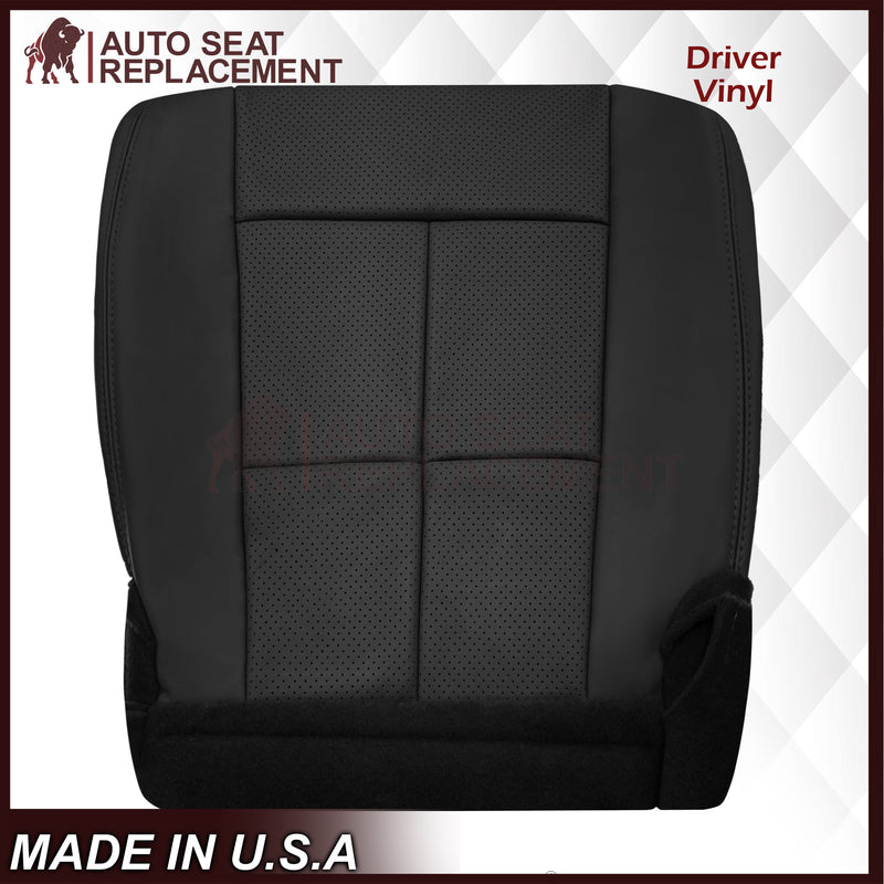 2007 - 2014 Lincoln Navigator Replacement Seat Covers in Black Leather or Synthetic Leather - Auto Seat Replacement