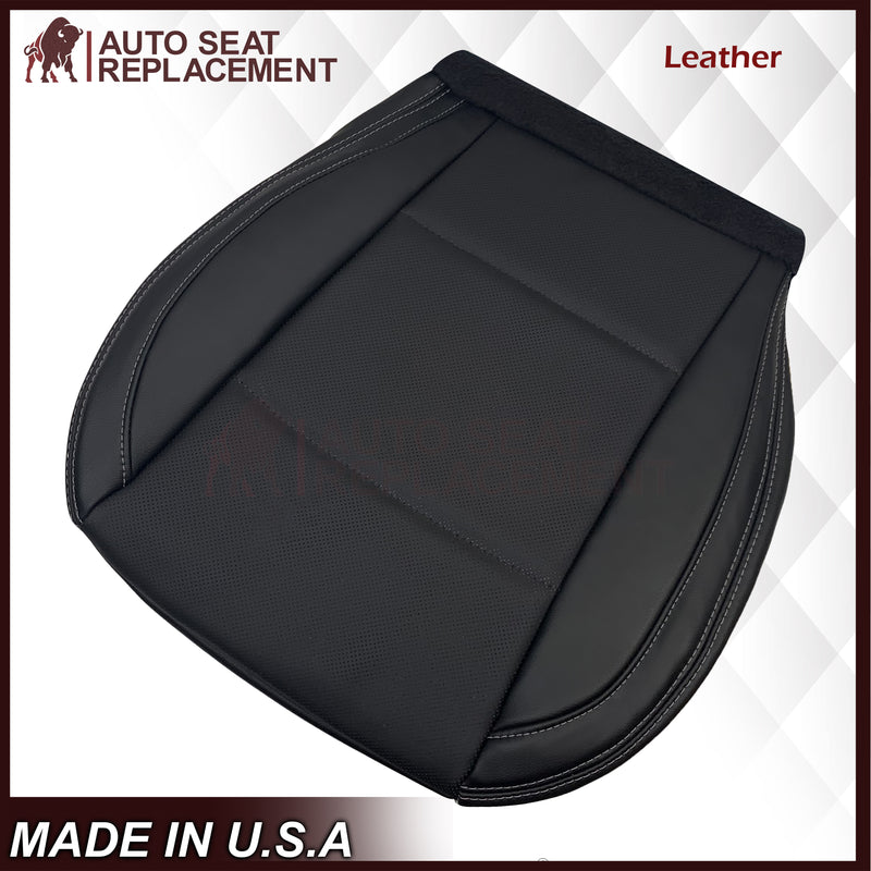 2015-2018 Subaru Outback Replacement Black Perforated Seat Covers: Choose Your Side - Auto Seat Replacement