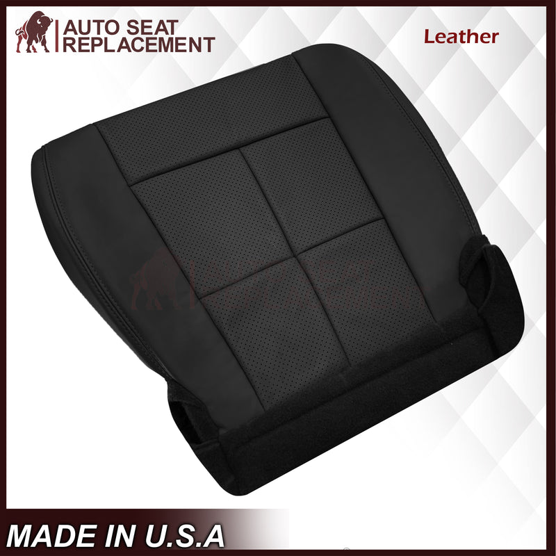 2007 - 2014 Lincoln Navigator Replacement Seat Covers in Black Leather or Synthetic Leather - Auto Seat Replacement