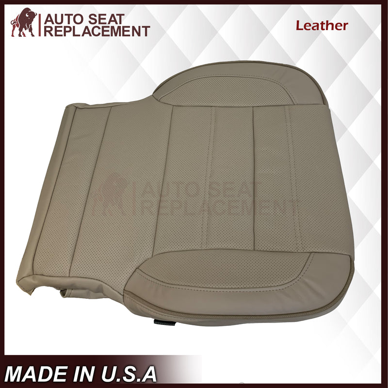 2014 2015 2016 2017 2018 2019 GMC Yukon Denali Perforated Leather Seat Cover Replacement In Shale Tan: Choose from variant - Auto Seat Replacement