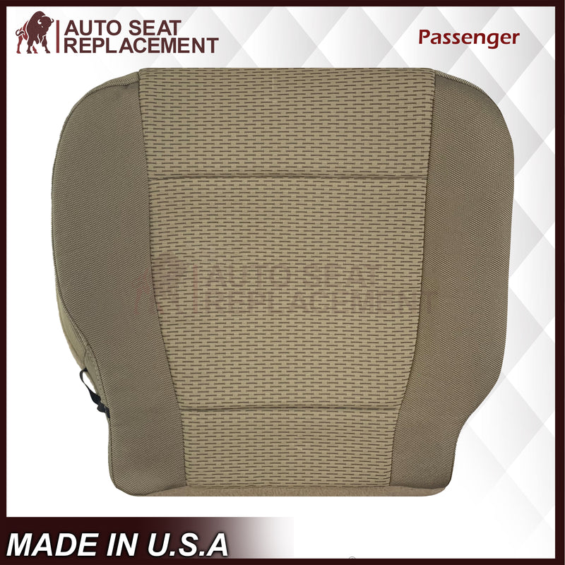2017-2021 Ford F150 XLT TAN Cloth Seat Cover - Auto Seat Replacement