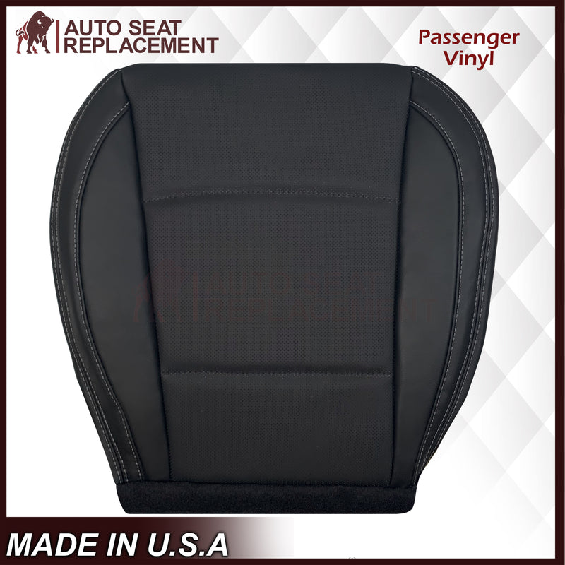 2015-2018 Subaru Outback Replacement Black Perforated Seat Covers: Choose Your Side - Auto Seat Replacement