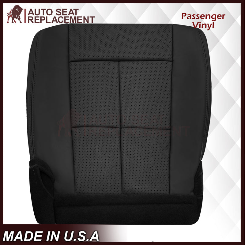 2007 - 2014 Lincoln Navigator Replacement Seat Covers in Black Leather or Synthetic Leather - Auto Seat Replacement