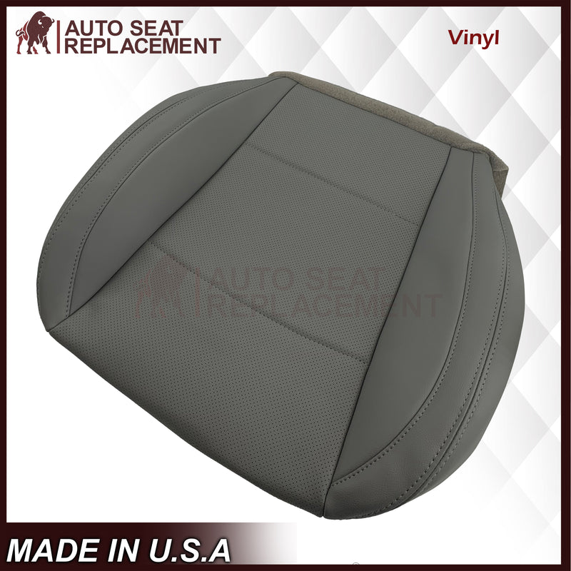 2015-2017 Subaru Outback Replacement Gray Perforated Seat Covers: Choose Your Side - Auto Seat Replacement