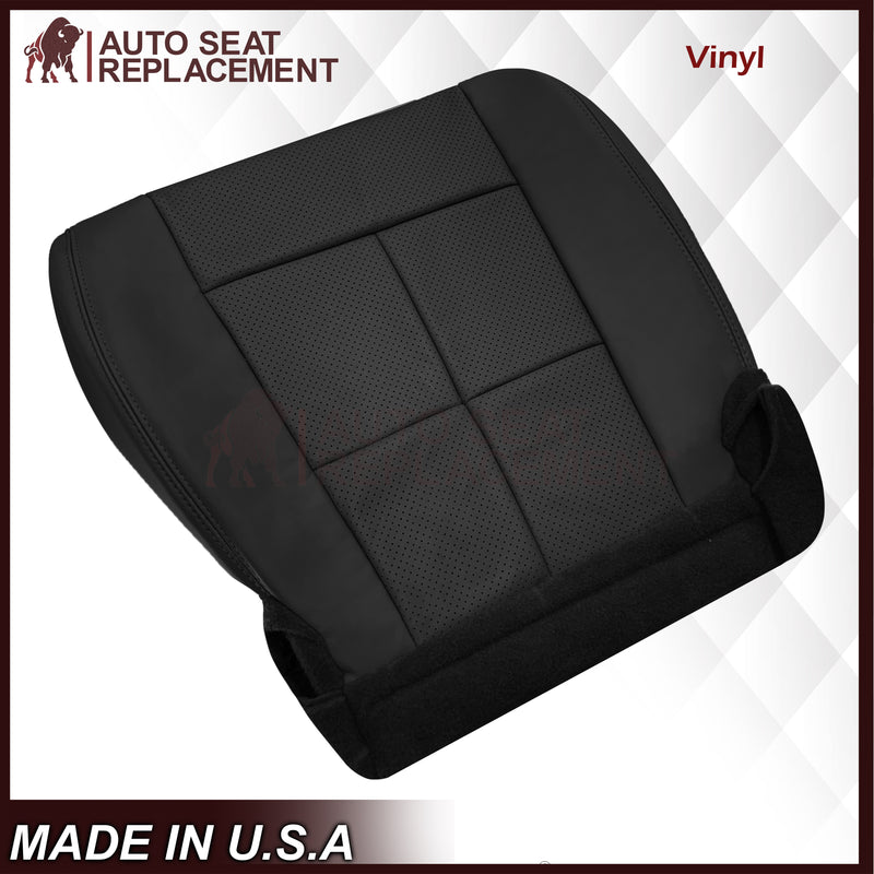 2007 - 2014 Lincoln Navigator Replacement Seat Covers in Black Leather or Synthetic Leather - Auto Seat Replacement