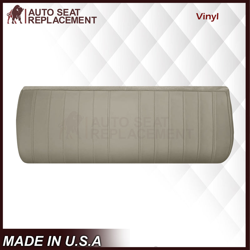 1987-1993 Dodge Pickup Bench Replacement Leather Or Synthetic Leather Seat Covers In Gray - Auto Seat Replacement