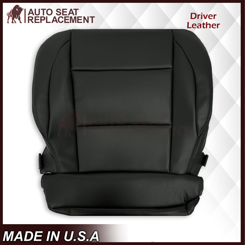 2005-2015 Nissan Titan Driver and Passenger Side Top and Bottom Seat Covers in Black : Choose from the variants - Auto Seat Replacement