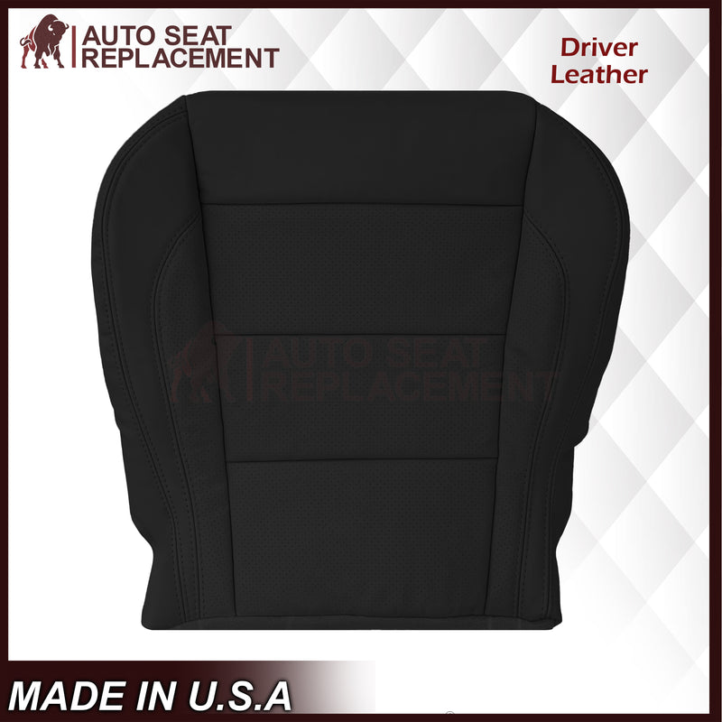 2007 - 2010 Jaguar XK XK-R Genuine Leather OR Synthetic Leather Seat Covers In Black - Auto Seat Replacement