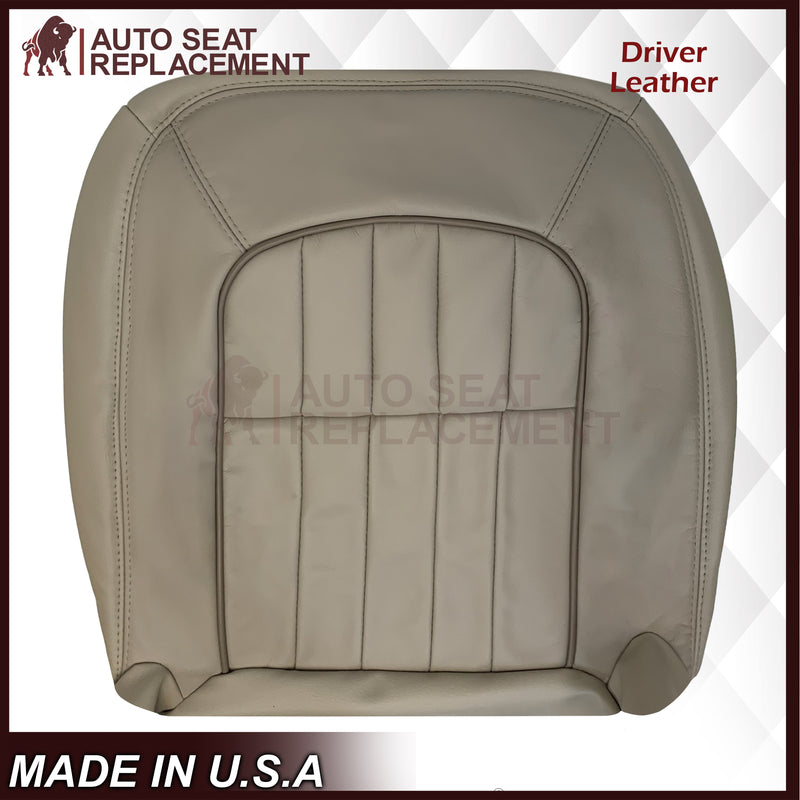 1997 - 2003 Jaguar XJ8, XJ6 4-Door L6 Genuine Leather OR Synthetic Leather Seat Covers In Oatmeal (Beige) - Auto Seat Replacement
