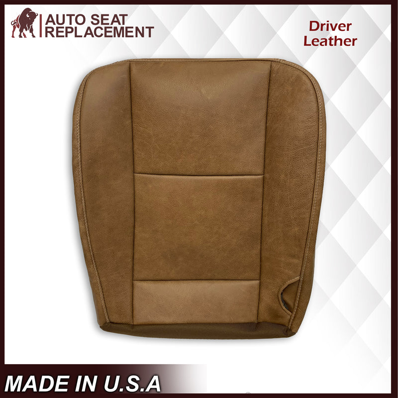 2002-2007 Ford F250 F350 King Ranch Replacement Raw Cowhide Genuine Leather OR Vinyl Front Seat Cover - Auto Seat Replacement
