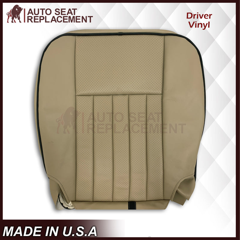 2005 2006 Lincoln Navigator Replacement Seat Covers in Camel Tan: Choose Genuine Leather or Vinyl - Auto Seat Replacement