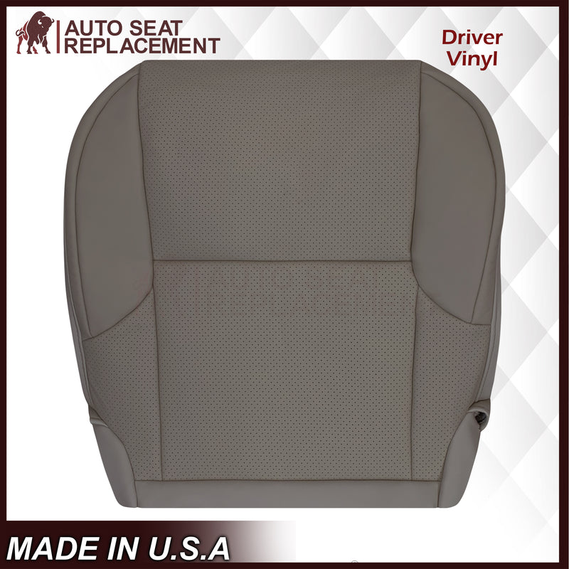 2010-2013 Lexus GX460 Replacement Perforated Synthetic Leather Seat Cover In Dark Tan