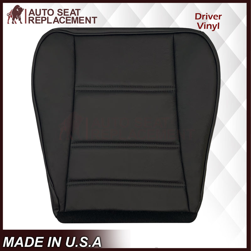 1999-2004 Ford Mustang V6 Replacement Seat Cover in Ebony Black: Choose From Variation - Auto Seat Replacement