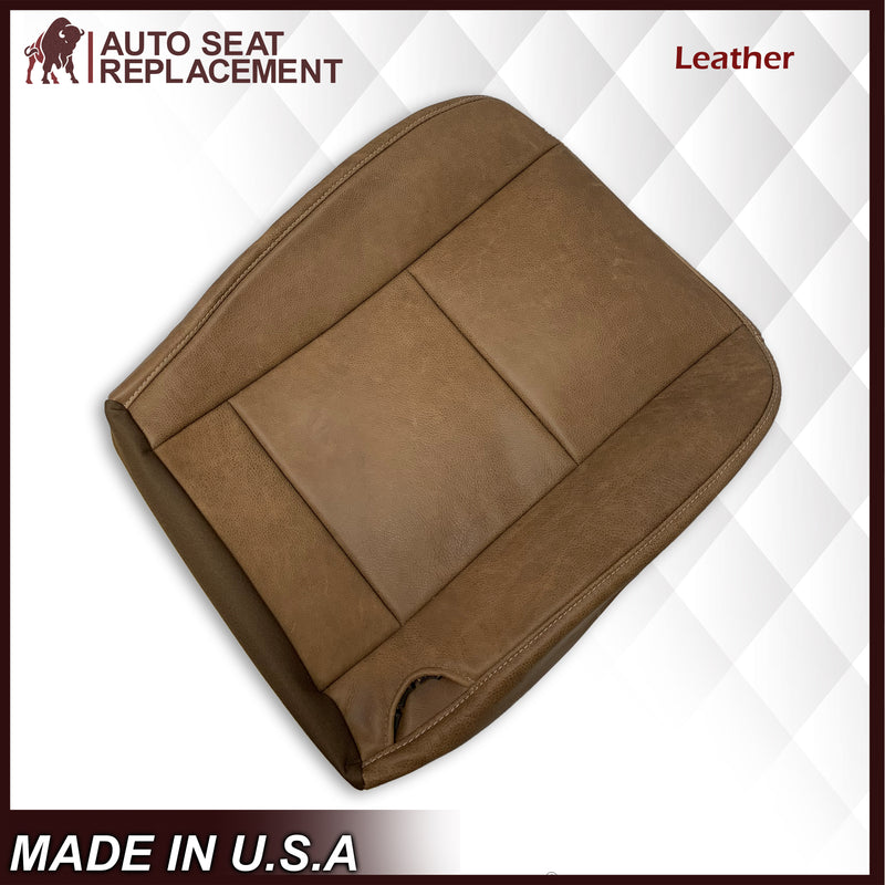 2002-2007 Ford F250 F350 King Ranch Replacement Raw Cowhide Genuine Leather OR Vinyl Front Seat Cover - Auto Seat Replacement