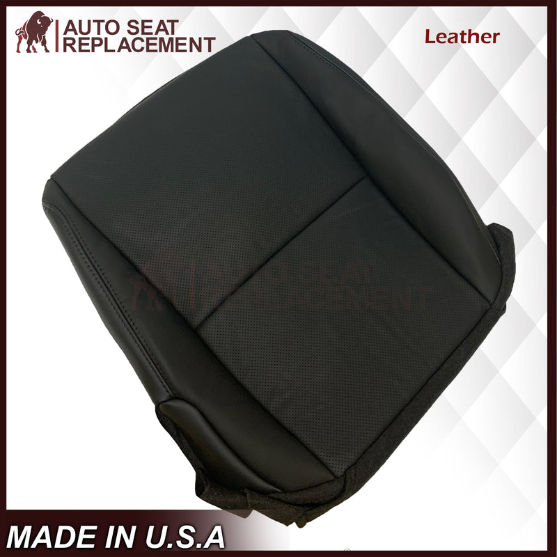 2004 Acura TL Driver Or Passenger Side Bottom Seat Cover in Black: Leather or Vinyl - Auto Seat Replacement